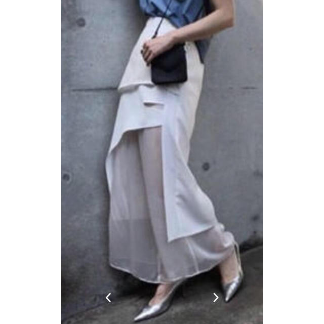 Ameri VINTAGE(アメリヴィンテージ)のAmeri  MEDIROUGH CLOTH LAYERED PANTS レディースのパンツ(その他)の商品写真