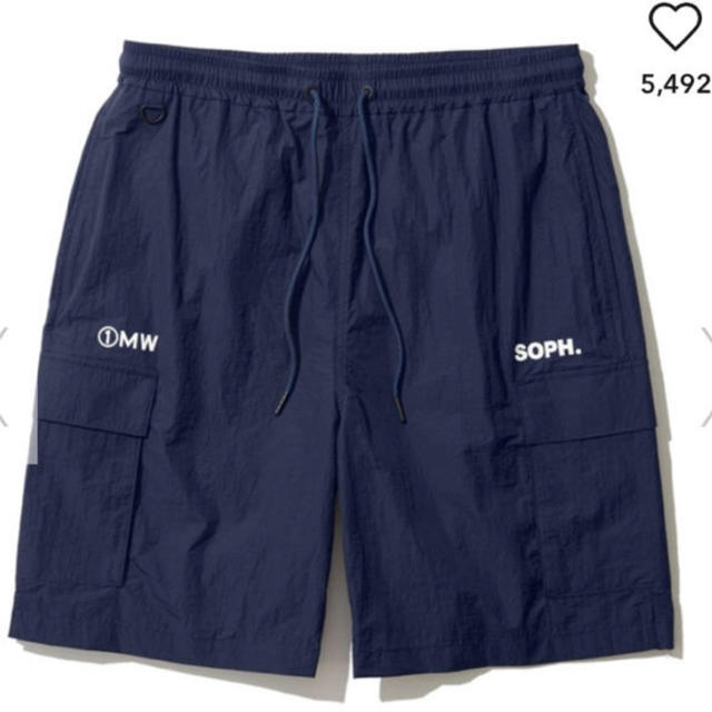 GU カーゴハーフパンツ1MW by SOPH.【 XL】NAVY