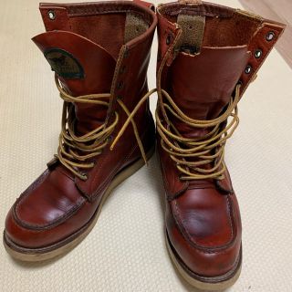 レッドウィング(REDWING)の【値下】REDWING アイリッシュセッター 877 半円犬タグ 7D 25cm(ブーツ)