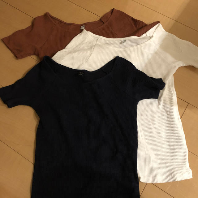 UNIQLO(ユニクロ)のユニクロ　トップスセット レディースのトップス(カットソー(半袖/袖なし))の商品写真