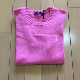 ラルフローレン(Ralph Lauren)の【新品タグ付】ラルフローレン コットン ニット(ニット/セーター)