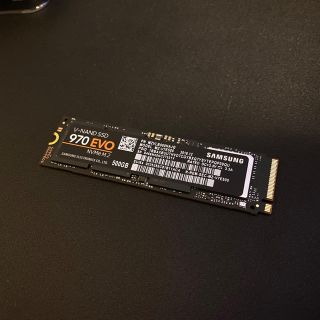 サムスン(SAMSUNG)のSamsung 970 EVO 500GB SSD 中古(PCパーツ)