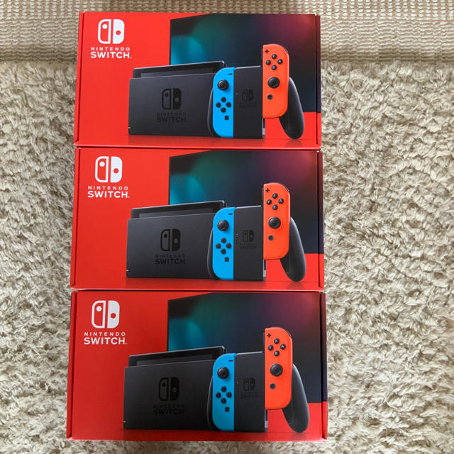 Nintendo Switch JOY-CON(L) ネオン　3台