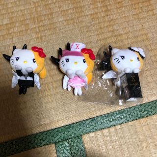 ハローキティ(ハローキティ)のyoshikitty ヨシキティ マスコット3体セット(ミュージシャン)