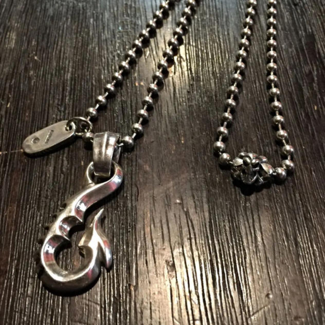 ビルウォールレザーBWL Medium Fish Hook / BWLタグ Ball Chain