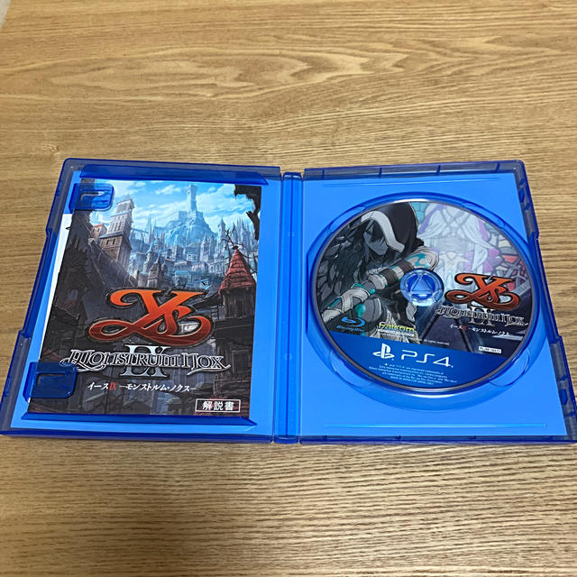 PlayStation4(プレイステーション4)のイースIX -Monstrum NOX- PS4 エンタメ/ホビーのゲームソフト/ゲーム機本体(家庭用ゲームソフト)の商品写真