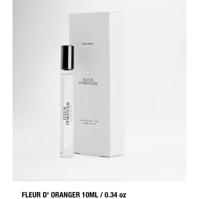 ZARA(ザラ)のZARA x Jo Malone FLEUR D’ORANGER 10ml 新品 コスメ/美容の香水(ユニセックス)の商品写真