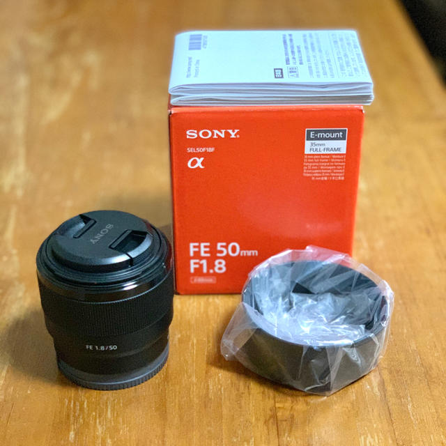 SONY(ソニー)のsony FE 50mm F1.8 単焦点 スマホ/家電/カメラのカメラ(レンズ(単焦点))の商品写真