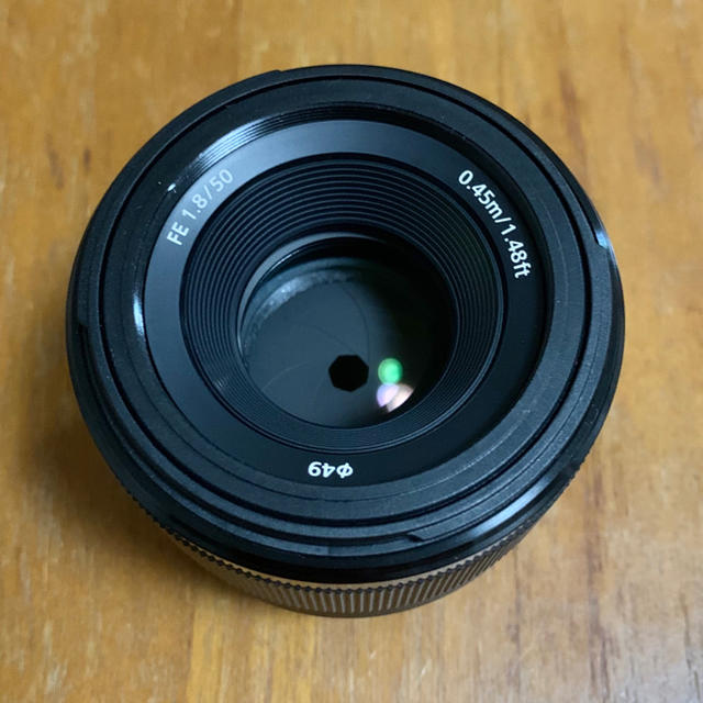 SONY(ソニー)のsony FE 50mm F1.8 単焦点 スマホ/家電/カメラのカメラ(レンズ(単焦点))の商品写真