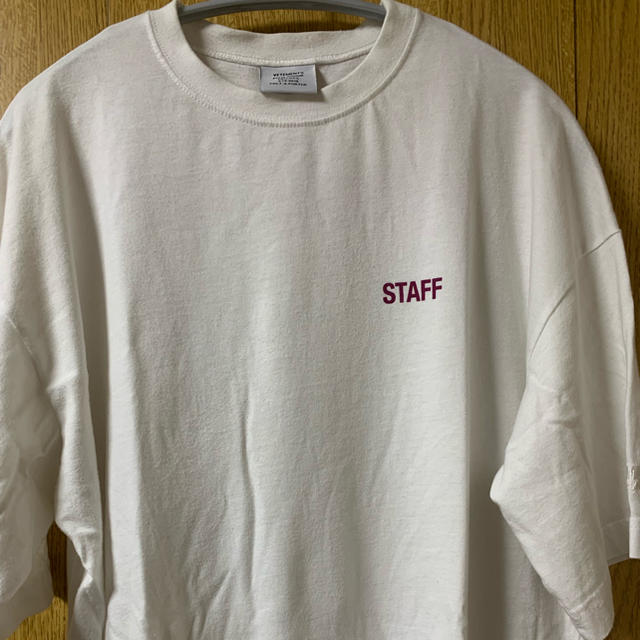 VETEMENTS staff T-shirt 【お気に入り】 64.0%OFF www.gold-and-wood.com