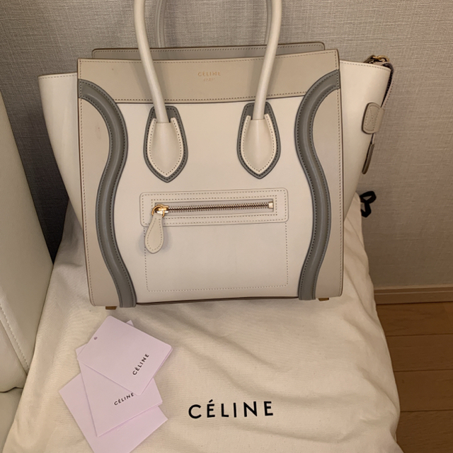 celine(セリーヌ)のえにゃぷ様専用★美品！限定色セリーヌ　マイクロ レディースのバッグ(ハンドバッグ)の商品写真