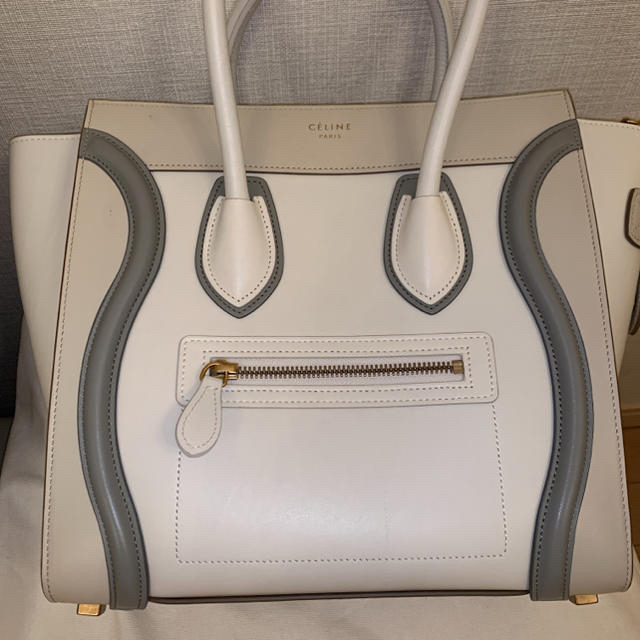 celine(セリーヌ)のえにゃぷ様専用★美品！限定色セリーヌ　マイクロ レディースのバッグ(ハンドバッグ)の商品写真