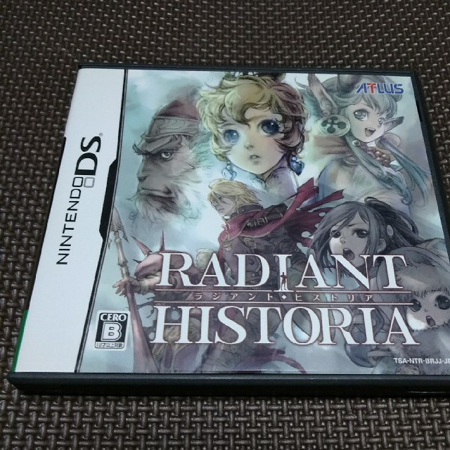 ニンテンドーDS(ニンテンドーDS)のラジアントヒストリア DS エンタメ/ホビーのゲームソフト/ゲーム機本体(携帯用ゲームソフト)の商品写真