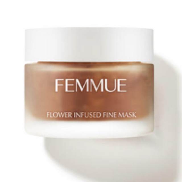 Cosme Kitchen(コスメキッチン)のfemmue フラワーインフューズド　ファインマスク　新品未使用 コスメ/美容のスキンケア/基礎化粧品(パック/フェイスマスク)の商品写真