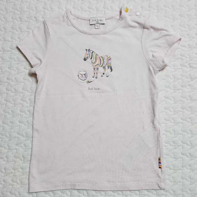 Paul Smith(ポールスミス)の《Paul Smith BABY》ライトピンク 半袖Tシャツ サイズ95 キッズ/ベビー/マタニティのキッズ服女の子用(90cm~)(Tシャツ/カットソー)の商品写真