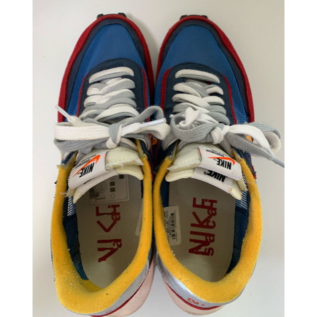 sacai(サカイ)の【美品】sacai×nike LD waffle 青 BLUE  27.5cm メンズの靴/シューズ(スニーカー)の商品写真