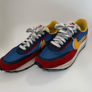 サカイ(sacai)の【美品】sacai×nike LD waffle 青 BLUE  27.5cm(スニーカー)