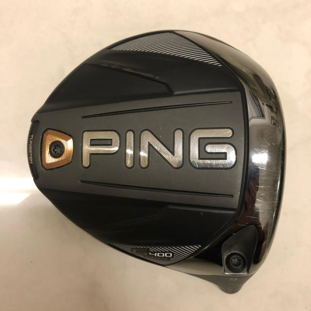 PING - ping ピン G400 MAX ドライバー 9度 ヘッドのみの通販 by ...