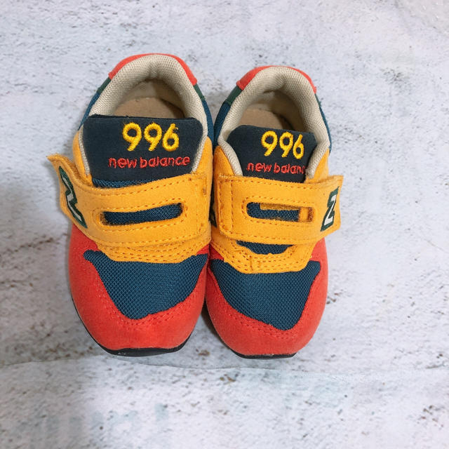 New Balance(ニューバランス)のニューバランス　996 マルチカラー　ビームス　限定　12cm キッズ/ベビー/マタニティのベビー靴/シューズ(~14cm)(スニーカー)の商品写真