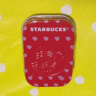 スターバックスコーヒー(Starbucks Coffee)のスターバックス☕　アフターコーヒーミント　(ストロベリー)🍓　１缶(菓子/デザート)