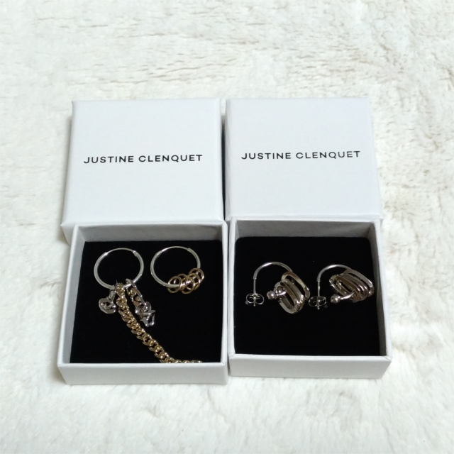 【2個セット】Justine Clenquet John & デビー ピアス