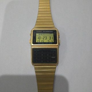 カシオ(CASIO)のデータバンク ゴールド カシオ 金(腕時計(デジタル))