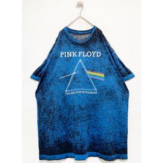 ヨウジヤマモト(Yohji Yamamoto)の希少モデル vintage PINK FLOYD ブルー プリント Tシャツ(Tシャツ/カットソー(半袖/袖なし))