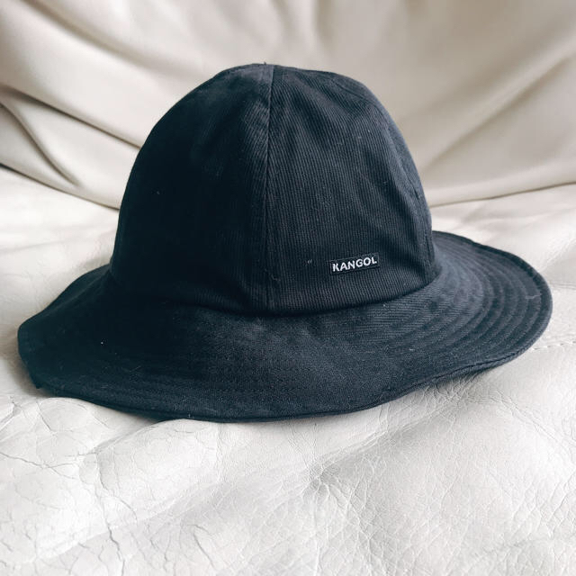 KANGOL(カンゴール)の【送料込】【新品未使用】KANGOL カンゴール　帽子　ブラック レディースの帽子(ハット)の商品写真