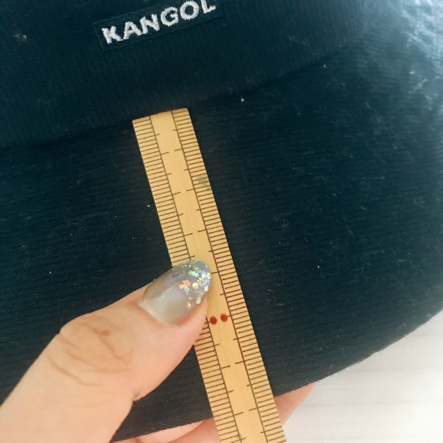 KANGOL(カンゴール)の【送料込】【新品未使用】KANGOL カンゴール　帽子　ブラック レディースの帽子(ハット)の商品写真