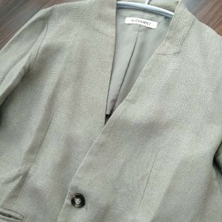 PLST - プラステ アウターサンセット リネンジャケット 辺見えみりの