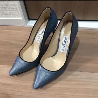 ジミーチュウ(JIMMY CHOO)のジミーチュウ　パンプス　ブルー　(ハイヒール/パンプス)