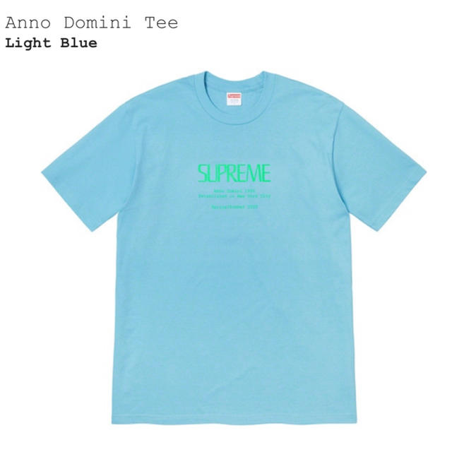 Supreme Anno Domini Tee L サイズ 店舗購入 - Tシャツ/カットソー ...