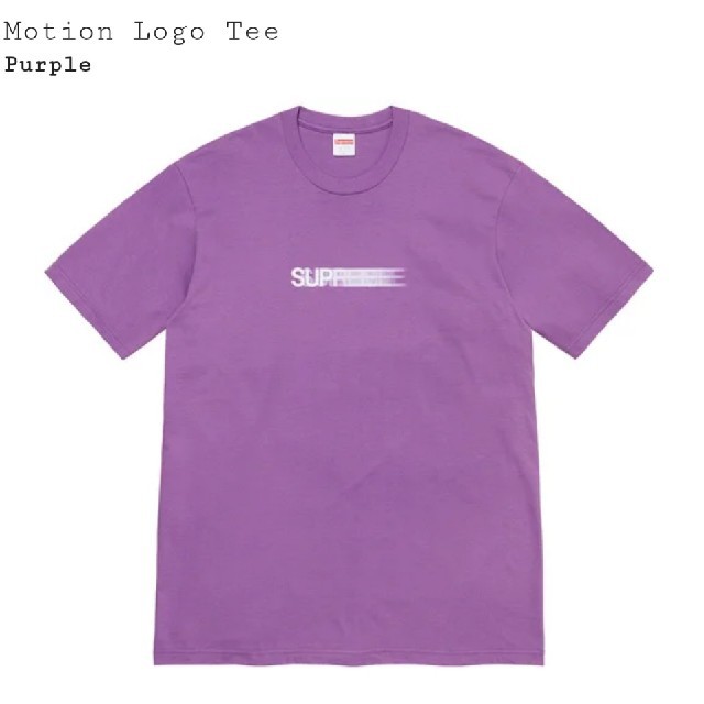 【M】20SS Supreme Motion Logo Teeメンズ