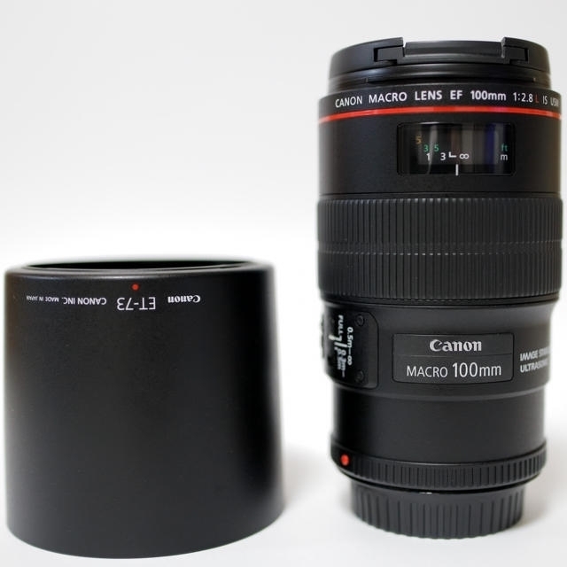 CANON キヤノン EF100mm F2.8L マクロ IS USM おまけ付-