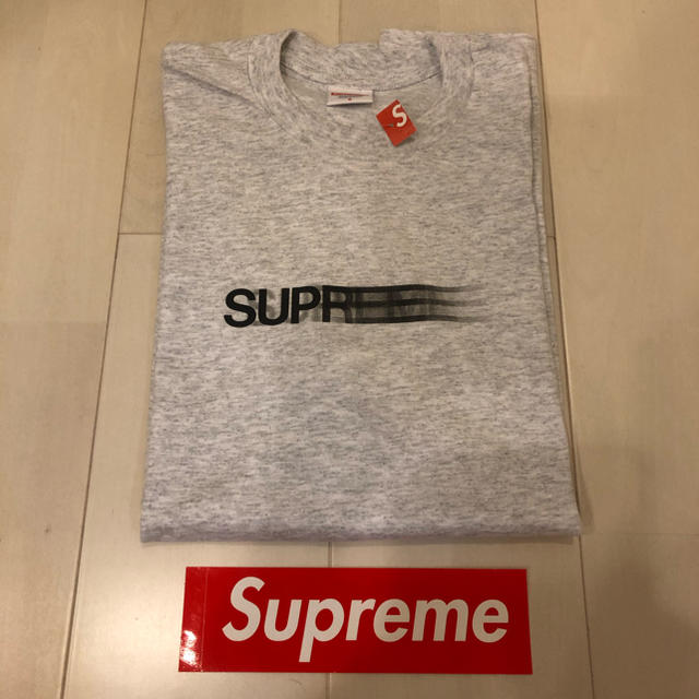 Supreme Motion Logo Tee シュプリームグレーS新品