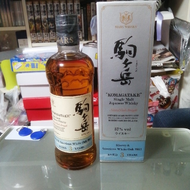 シングルモルト駒ヶ岳 シェリー&アメリカンホワイトオーク2011 食品/飲料/酒の酒(ウイスキー)の商品写真