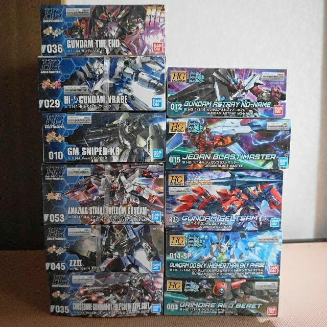 HGBF / HGBD 11点セット