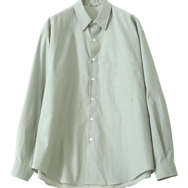 COMOLI(コモリ)のauralee washed finx twill big shirts 5 メンズのトップス(シャツ)の商品写真
