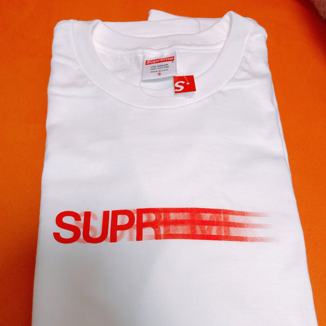 Supreme(シュプリーム)のSupreme Motion Logo Tee White S メンズのトップス(Tシャツ/カットソー(半袖/袖なし))の商品写真