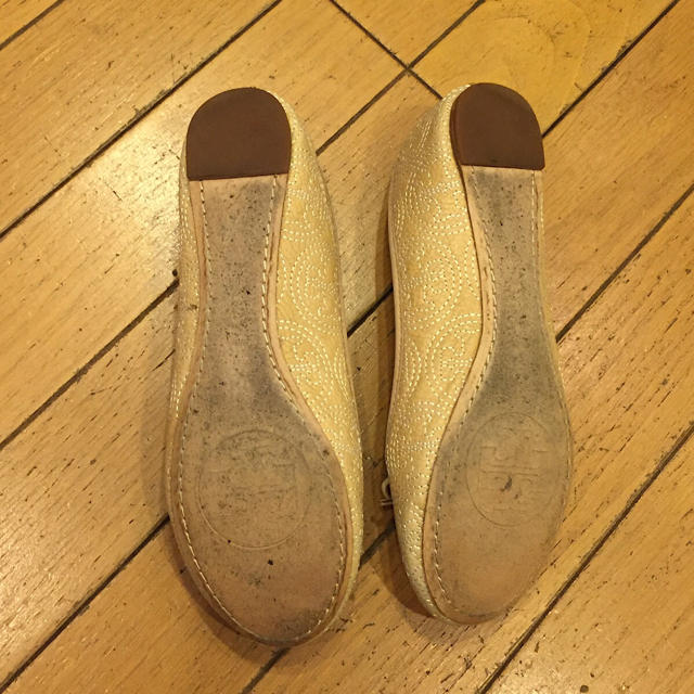 TORY BURCH トリーバーチ フラットパンプス SIZE 6.5 ベージュ 3