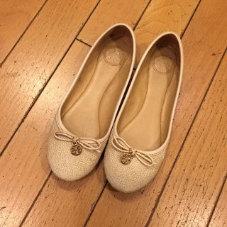 トリーバーチ(Tory Burch)のTORY BURCH トリーバーチ フラットパンプス SIZE 6.5 ベージュ(バレエシューズ)