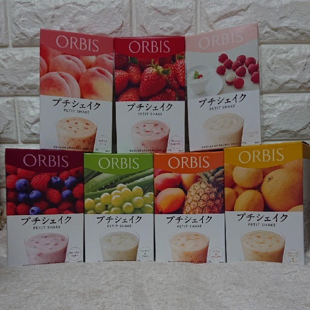 ORBIS(オルビス)のORBIS オルビスプチシェイク7食 食品/飲料/酒の加工食品(レトルト食品)の商品写真