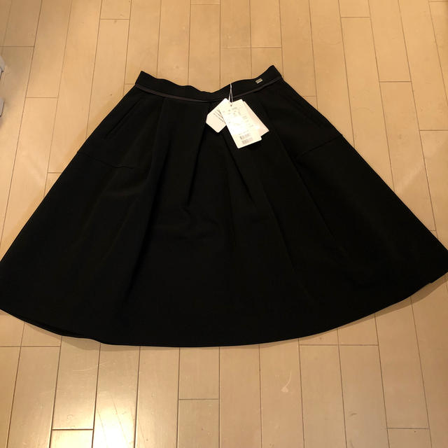 M'S GRACY(エムズグレイシー)のエムズ　サイズ40 ブラック レディースのスカート(ひざ丈スカート)の商品写真