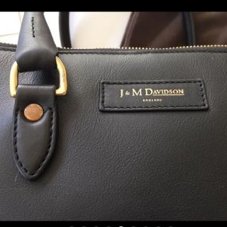 J&M Davidson SIGRID キャメル　トートバッグ