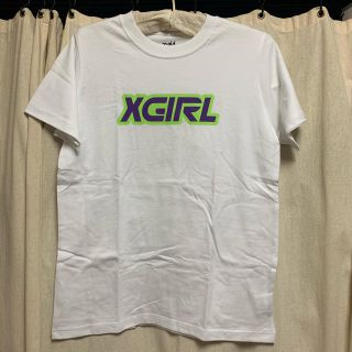 エックスガール(X-girl)のX-girl. ロゴ　白　Tシャツ(Tシャツ(半袖/袖なし))