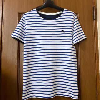 バーバリーブラックレーベル(BURBERRY BLACK LABEL)の極美品BURBERRY BLACK LABELボーダーTシャツサイズ2(Tシャツ/カットソー(半袖/袖なし))