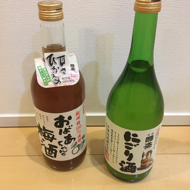 梅酒＆にごり酒  中埜酒造 食品/飲料/酒の酒(リキュール/果実酒)の商品写真