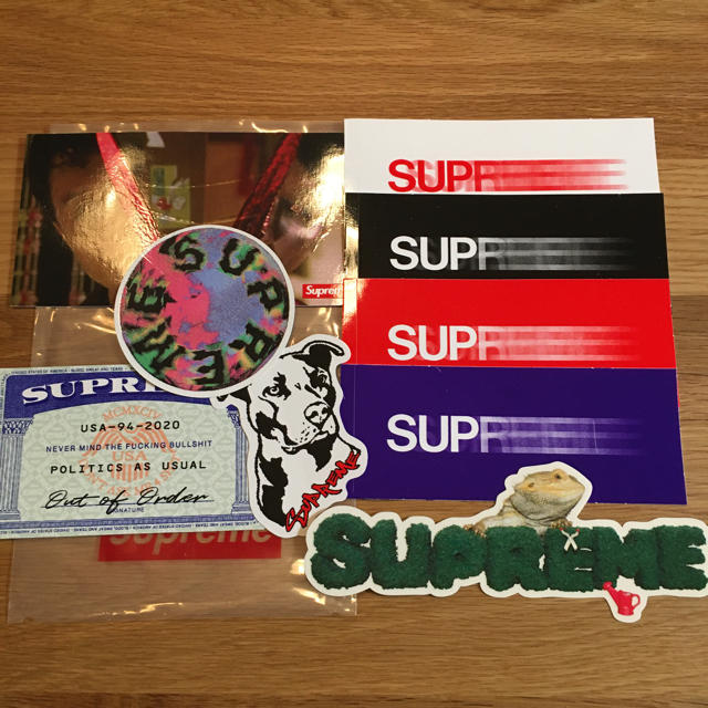 Supreme(シュプリーム)のsupreme シュプリーム week19 ステッカーセット メンズのファッション小物(その他)の商品写真