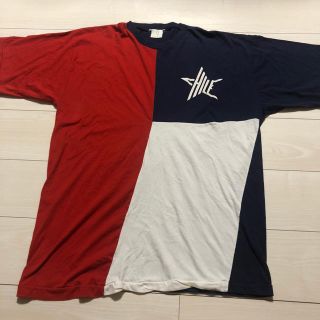 トミーヒルフィガー(TOMMY HILFIGER)の90's  トリコロール　半袖　Tシャツ　vintage 古着(Tシャツ/カットソー(半袖/袖なし))