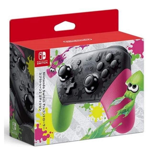 【新品】Nintendo Switch Proコントローラー スプラトゥーン2版